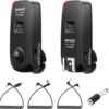 Neewer FC-16 3-IN-1 2.4GHz Wireless Flash Trigger with Remote Shutter (Kit) for Canon and other brandes